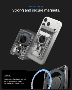 Spigen Ultra Hybrid Wallet MagSafe Magnetic Card Holder NEO ONE (8800337245363-AFA11403) 9