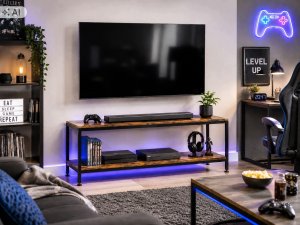Art Uniwersalny stojak pod TV, tuner, multimedia 40KG SM-01 120cm 2-półki (STO SM-01) 3