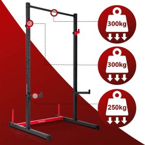 NEO SPORT Drążek do podciągania stacjonarny stojak na sztangę Apex Frame (130400) 4