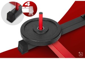 NEO SPORT Drążek do podciągania stacjonarny stojak na sztangę Apex Frame (130400) 9