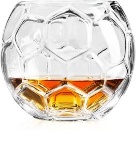 Intesi Zestaw piłkarski 2: szklanka do whiskey, metalowe piłki i podkładka 3