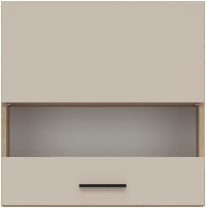 BogFran Szafka górna z witryną 60 cm L/P wisząca kuchenna PATI PK05/PF34 Kaszmir (BF-PF34 KASZMIR KPL) 2