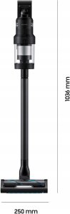 Odkurzacz pionowy Samsung Bespoke AI Jet Ultra Battery+ CompleteClean VS90F40EEK/WD 2