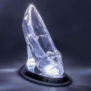 Paladone PALADONE Disney Kopciuszek Lampka 3D - Szklany Pantofelek 3