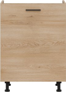BogFran Szafka dolna pod zlew L/P 60 cm stojąca kuchenna PATI PK17/PF36 Dąb Cremona (BF-PK17/PF36 DCT KPL) 2
