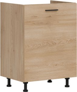 BogFran Szafka dolna pod zlew L/P 60 cm stojąca kuchenna PATI PK17/PF36 Dąb Cremona (BF-PK17/PF36 DCT KPL) 3