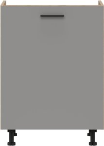 BogFran Szafka dolna pod zlew LP 60 cm stojąca kuchenna PATI PK17/PF36 Jasny Grafit (BF-PK17/PF36 JG KPL) 2
