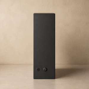 Vilde Kominek dekoracyjny LED, metalowy, 10 x 41 x 25 cm 2