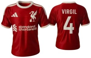 Galopi Replika Koszulki Liverpool Van Dijk #4 26/27 2