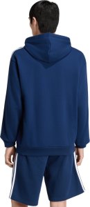 Adidas Bluza męska Essentials 3-Stripes French Terry Hoodie granatowa KY4203 M 3