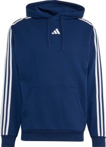 Adidas Bluza męska Essentials 3-Stripes French Terry Hoodie granatowa KY4203 L 2