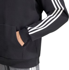 Adidas Bluza męska Essentials 3-Stripes French Terry Hoodie czarna KY6605 L 5