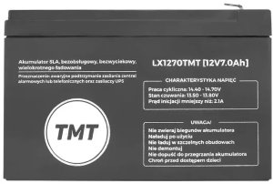 TMT Akumulator żelowy 12V 7Ah (LX1270TMT) 2