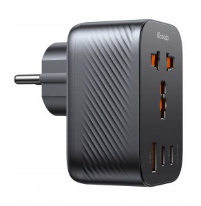 Mcdodo Przejściówka ładowarka adapter podróżny wtyczka EU 2 USB-C 1 USB-A 8