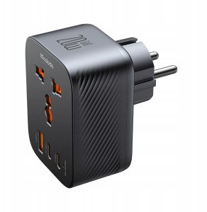 Mcdodo Przejściówka ładowarka adapter podróżny wtyczka EU 2 USB-C 1 USB-A 10