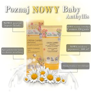 Anthyllis Balsam ochronny na podrażnienia i odparzenia pieluszkowe z Shea rumiankiem i tlenkiem cynku 100ml 2