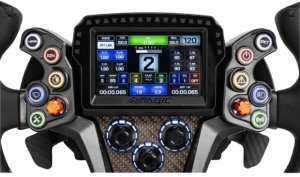 Apple SIMAGIC Zeus GT Steering Wheel & MagicDash 4 Bundle, AirLink, all-in-one 5