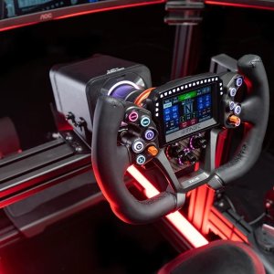 Apple SIMAGIC Zeus GT Steering Wheel & MagicDash 4 Bundle, AirLink, all-in-one 6