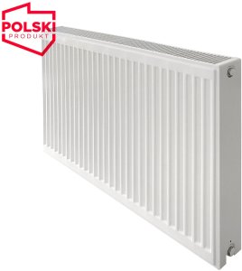 Caradon Grzejnik stalowy dwupłytowy z podłączeniem bocznym, biały - HEAT PRO Compact C22 600800 3
