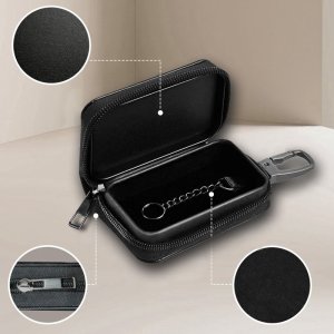 Tech-Protect KLATKA FARADAYA TECH-PROTECT KLR300 POUCH KEYLESS RFID SIGNAL BLOCKER CASE BLACK/BLACK 3