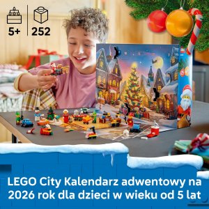 LEGO City Kalendarz adwentowy na 2026 rok (60510) 2