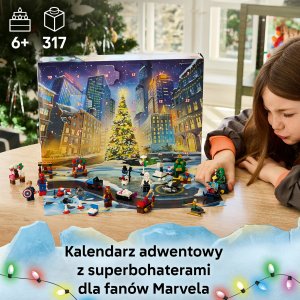 LEGO Marvel Kalendarz adwentowy na 2026 rok (76340) 2