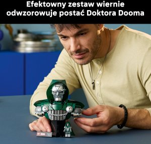 LEGO Marvel Popiersie Doktora Dooma (76345) 3