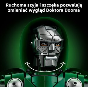 LEGO Marvel Popiersie Doktora Dooma (76345) 4