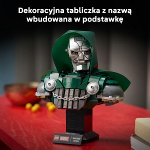 LEGO Marvel Popiersie Doktora Dooma (76345) 6