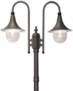 Kaja Lampa ogrodowa zewnętrzna Boston K-8132 czarny latarnia czarna 2