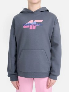 4f Bluza sportowa z kapturem bawełniana 4FJWSS26TSWSF2270-22S 3