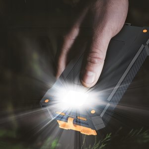 Powerbank LogiLink Solar-Powerbank 10000 mAh 20W, 2x USB-A, 1x USB-C, czarny (PA0390) 5