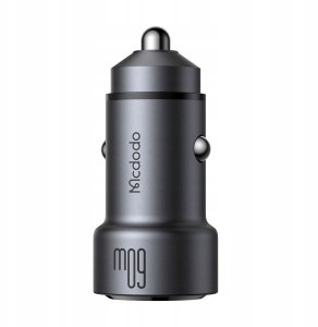Ładowarka Mcdodo Szybka ładowarka samochodowa do telefonu laptopa 2X USB-C USB-A 60W 8
