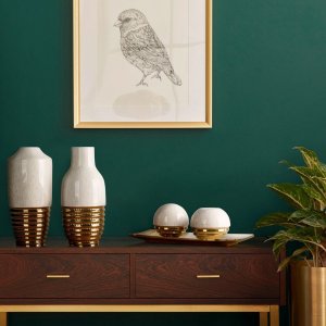 Eurofirany Beżowy świecznik ceramiczny ARI 10 cm okrągły 3