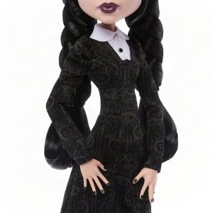 Mattel Monster High x Wednesday Addams Czarna sukienka (JNJ91) 3