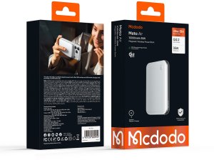 Powerbank Mcdodo MagSafe 10000MAH do telefonu szybkie ładowanie kabel USB-C 15