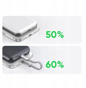 Powerbank Mcdodo MagSafe 10000MAH do telefonu szybkie ładowanie kabel USB-C 8