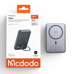 Powerbank Mcdodo Indukcyjny do iPhone ze stojakiem MagSafe 10000mAh USB-C 14