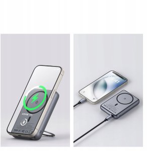 Powerbank Mcdodo Indukcyjny do iPhone ze stojakiem MagSafe 5000mAh USB-C 7