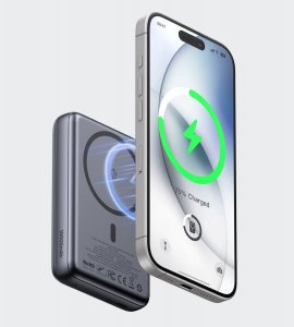 Powerbank Mcdodo Indukcyjny do iPhone ze stojakiem MagSafe 5000mAh USB-C 8