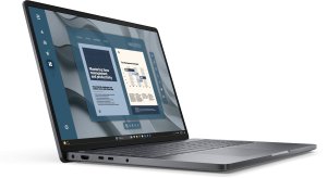 Laptop Dell Pro 16 PC16255 AMD Ryzen 5 Pro Pro 230 Laptop 40,6 cm (16") Full HD+ 16 GB DDR5-SDRAM 1 TB SSD Wi-Fi 6E (802.11ax) Windows 11 Pro Czarny Słowacki, Czeski (6CTTJ) 2