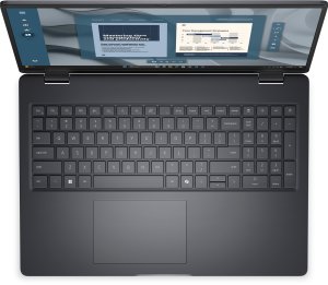 Laptop Dell Pro 16 PC16255 AMD Ryzen 5 Pro Pro 230 Laptop 40,6 cm (16") Full HD+ 16 GB DDR5-SDRAM 1 TB SSD Wi-Fi 6E (802.11ax) Windows 11 Pro Czarny Słowacki, Czeski (6CTTJ) 3