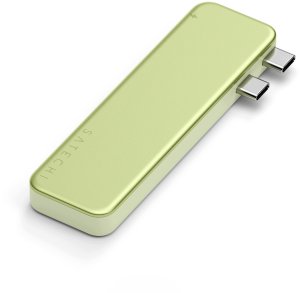 Satechi USB-C Snap Hub - adapter do urządzeń mobilnych (USB-C 5 Gbps, USB-A 5 Gbps, HDMI 4K, czytnik kart micro/SD 104 MB/s, USB-C PD passthrough 45W) (citrus) (ST-HUSNY) 3