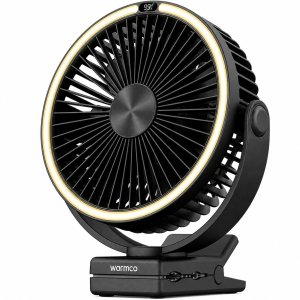 Wentylator Zenwire Wiatrak USB Cichy mini wentylator biurkowy biwakowy chłodzenie 15000mAh 2