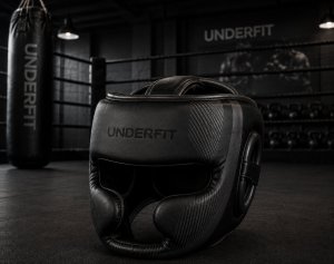 UNDERFIT Kask bokserski Core czarny M 7