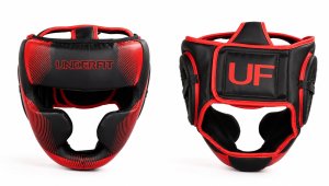 UNDERFIT Kask bokserski Core czerwony XL 2