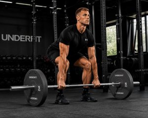 Gym Rage Obciążenie olimpijskie bumper 10 kg Underfit Interlock 6
