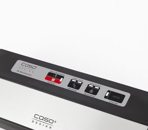 Caso Bar Vacuum sealer VR 390 advanced Power 110 W Temperature control Black/Stainless steel 3