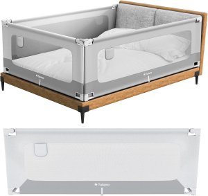 Aptel Barierka ochronna na łóżko Cover 40 White-Grey 200 cm (TN-COVER 40 WHITE-GREY) 4