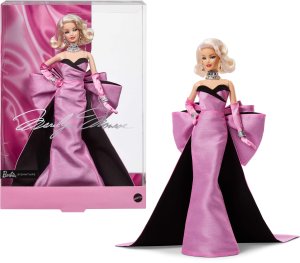 Lalka Barbie Mattel Signature Marilyn Monroe - Lalka kolekcjonerska w różowej sukience (JJY00) 2